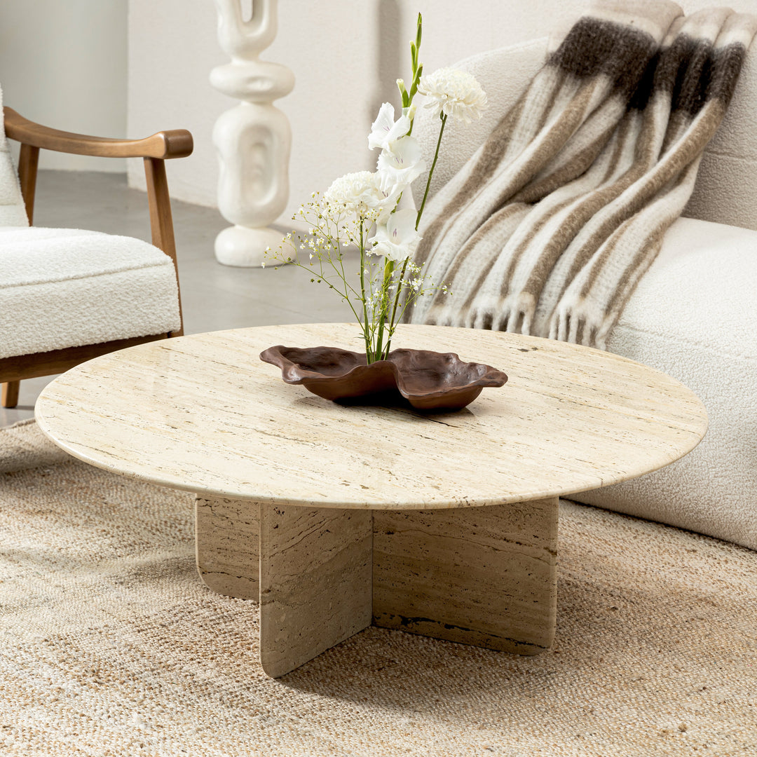 Muun Home Norge Coffee Table - Travertine