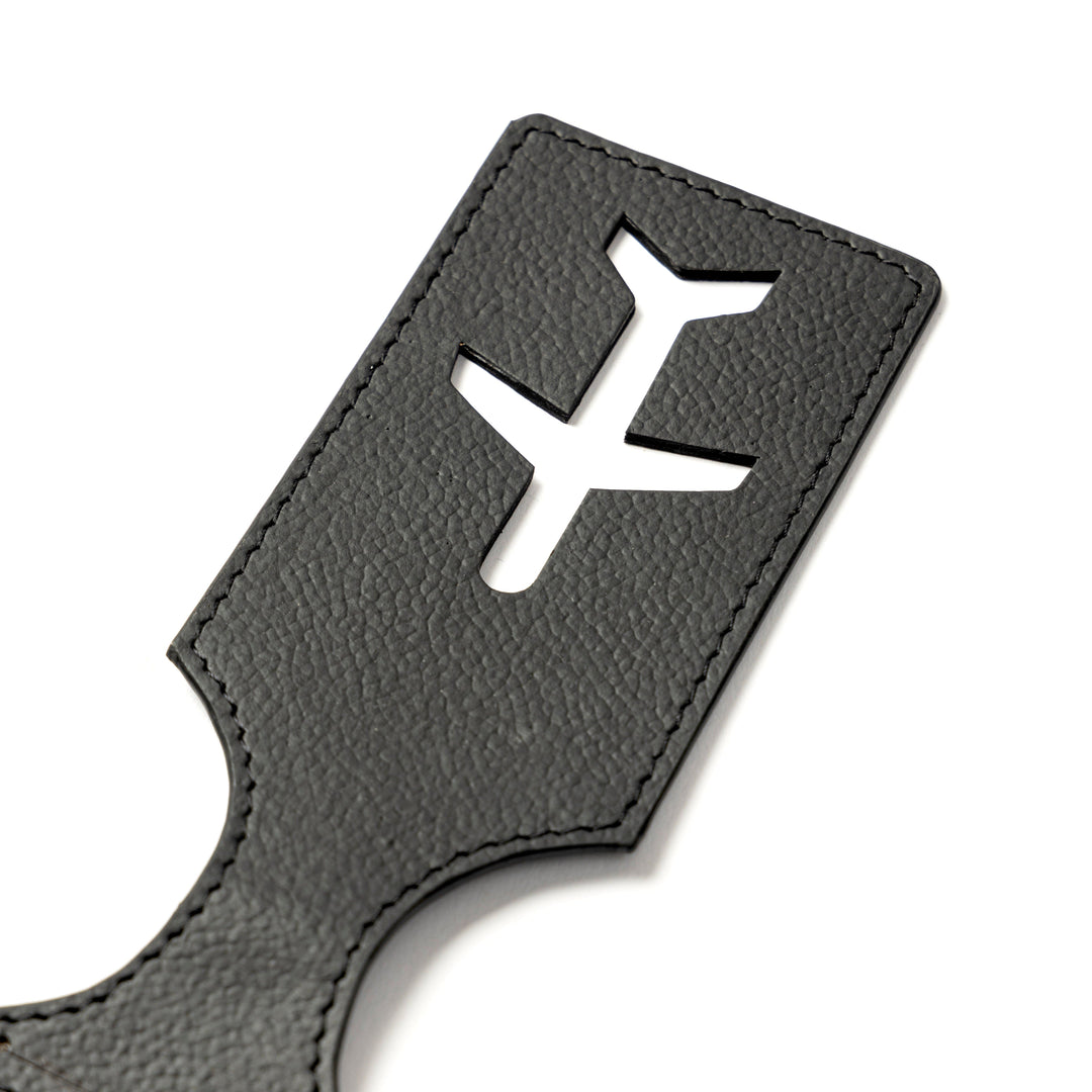 Green Hermitage Airplane Vegan Leather Travel Tag - Kohl