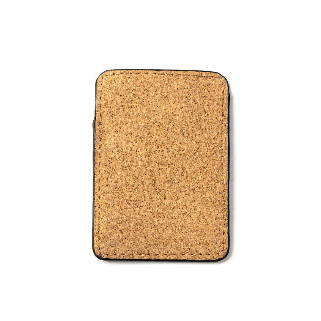 Green Hermitage Theo Vegan Leather Cardholder - Tawny Brown