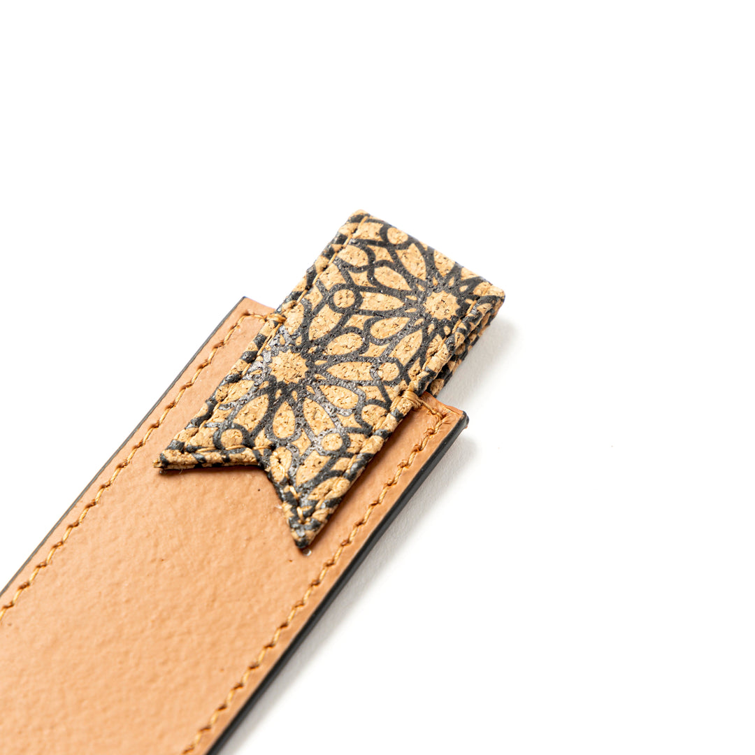 Green Hermitage Luxe Vegan Leather Bookmark