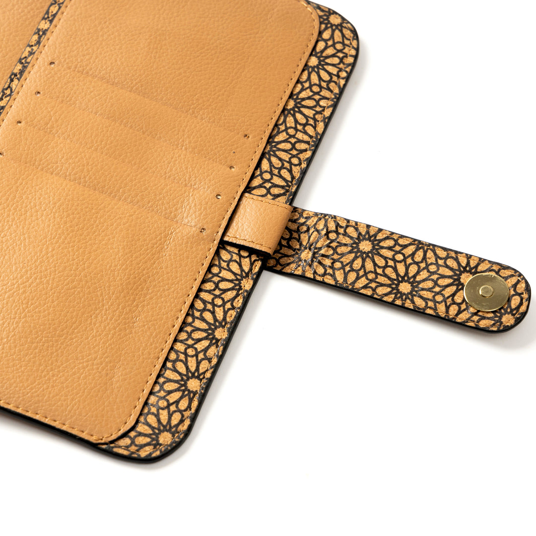 Green Hermitage Vegan Leather Diary & Pen Set - Almond