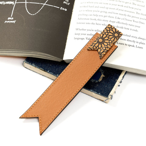 Green Hermitage Luxe Vegan Leather Bookmark