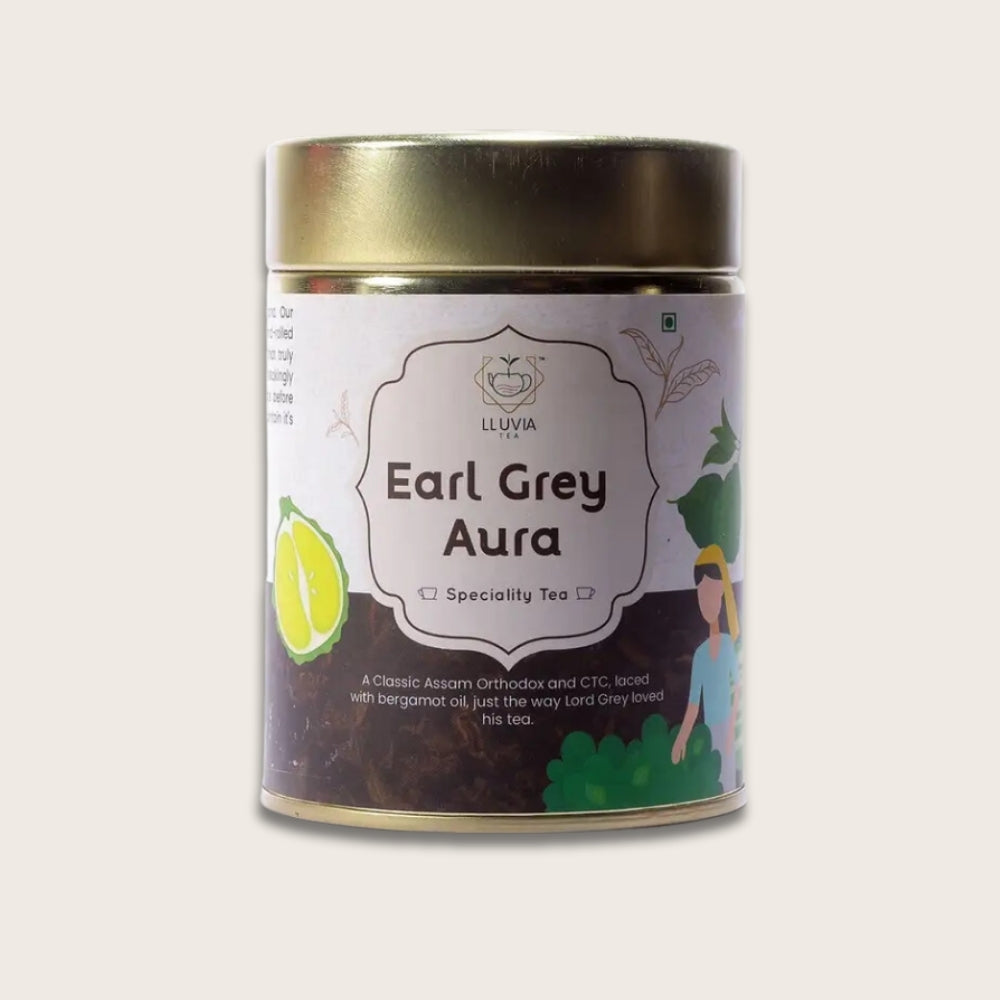 Lluvia Tea Earl Grey Tea | English Breakfast Aids Metabolism| 50g