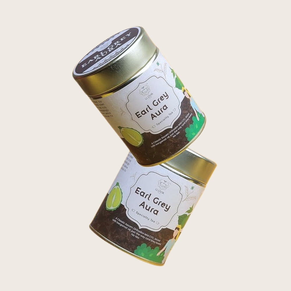 Lluvia Tea Earl Grey Tea | English Breakfast Aids Metabolism| 50g