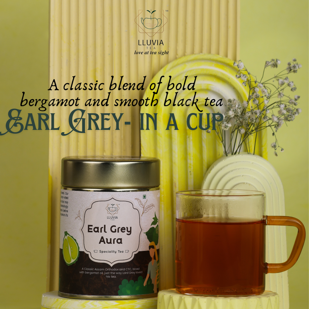 Lluvia Tea Earl Grey Tea | English Breakfast Aids Metabolism| 50g
