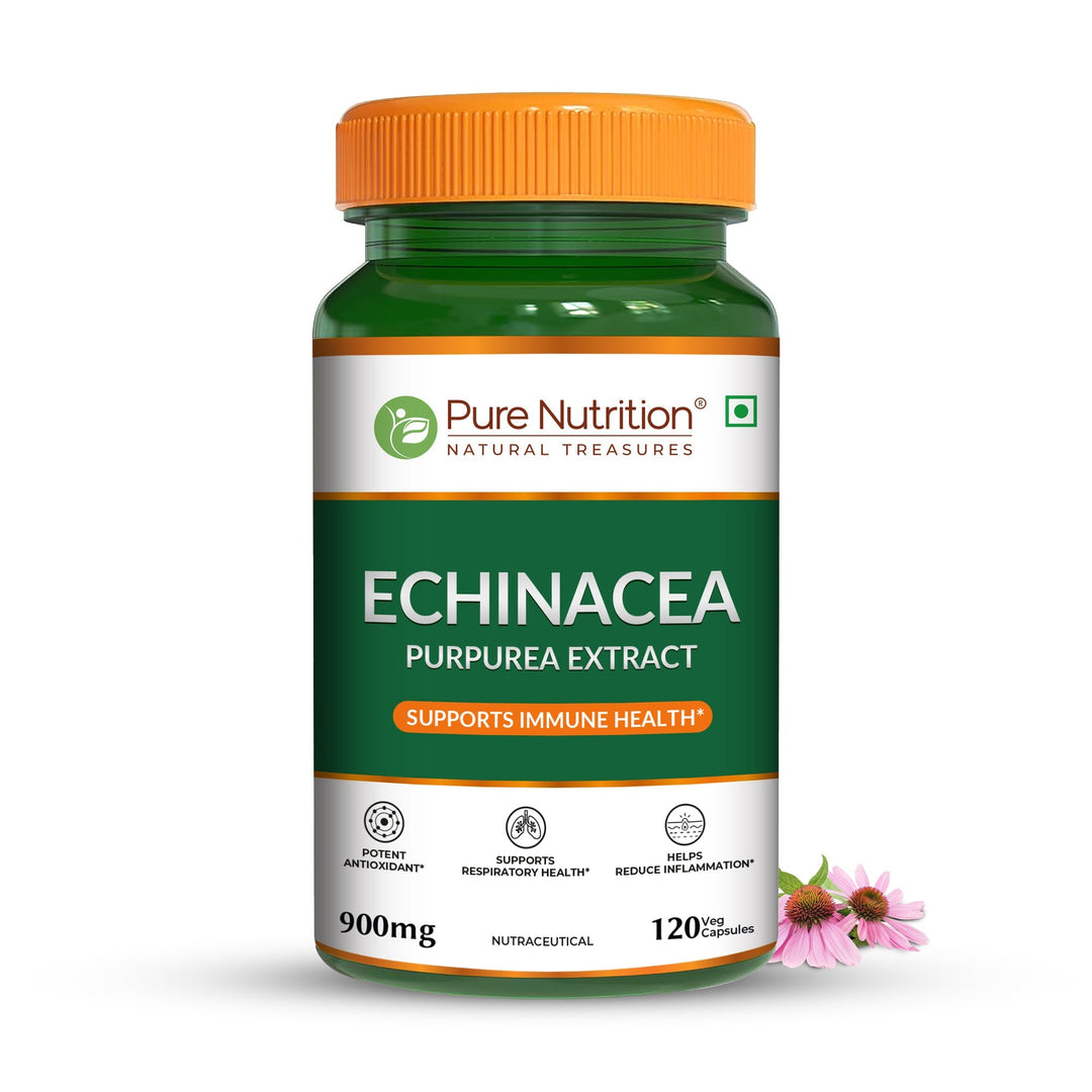 Echinacea Extract Capsules  120 Count | Immune Boost & Antioxidant Support