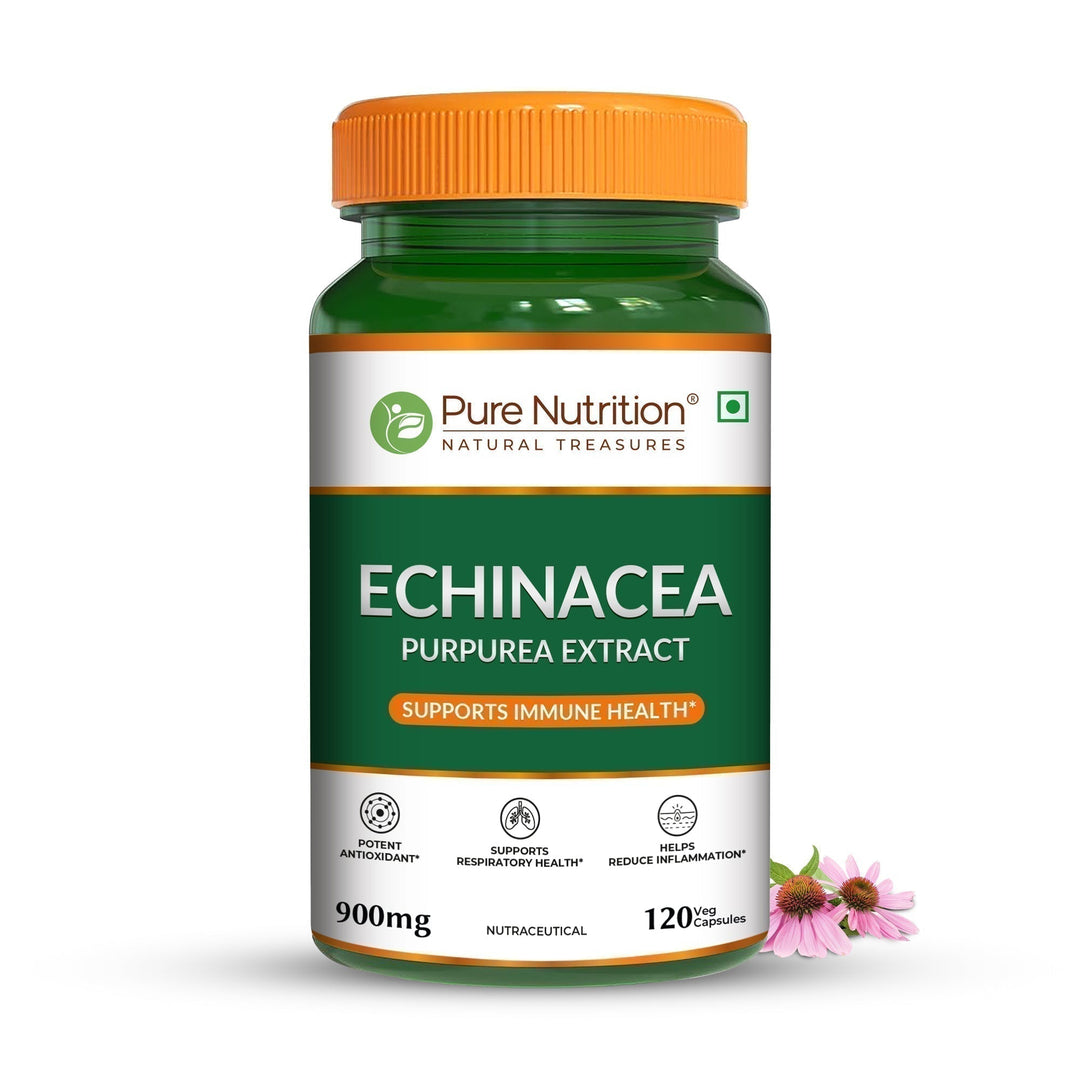 Echinacea Extract Capsules  120 Count | Immune Boost & Antioxidant Support