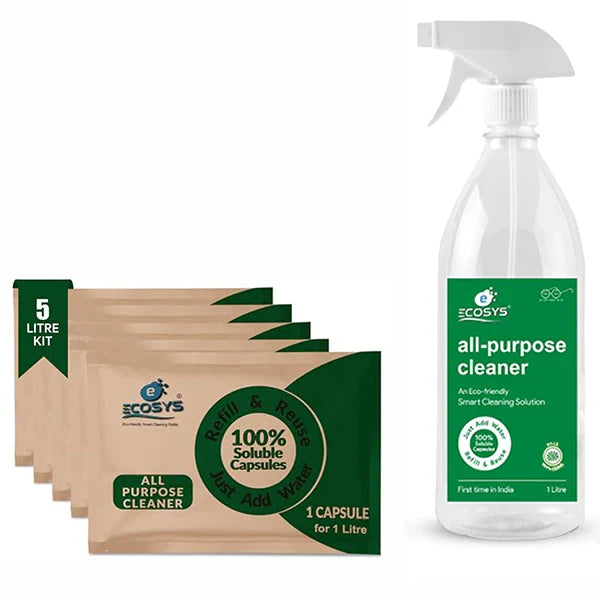 Ecosys Disinfectant All Purpose Cleaner | All-in-one action formula | Non Toxic