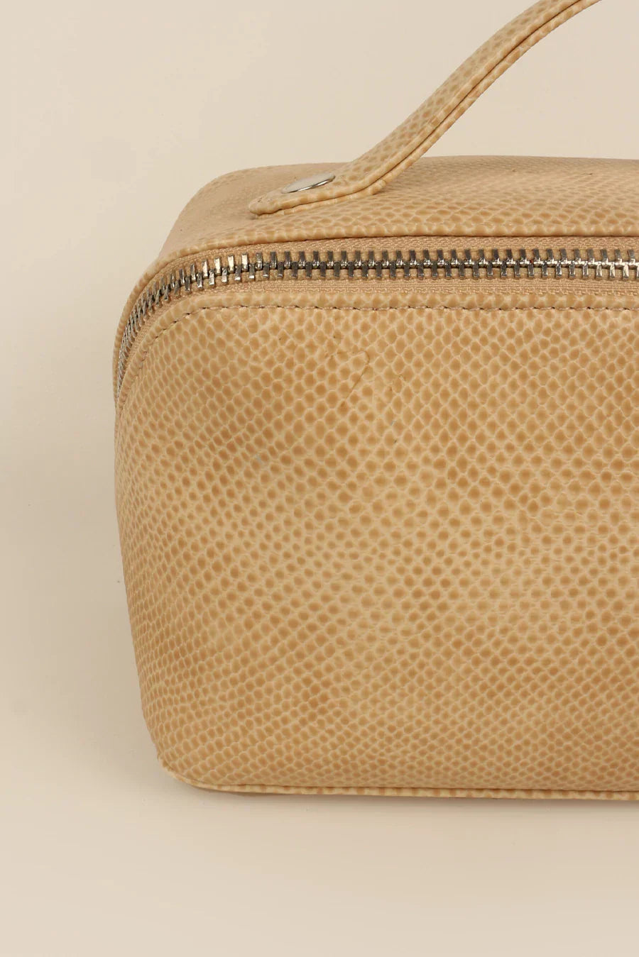 Emi Vegan Leather Toiletry Pouch