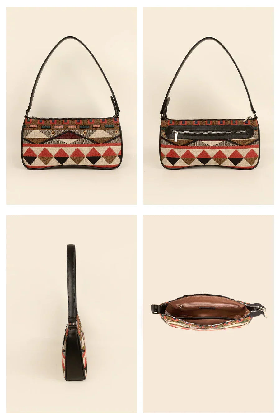 Emily Handloom Shoulder Bag