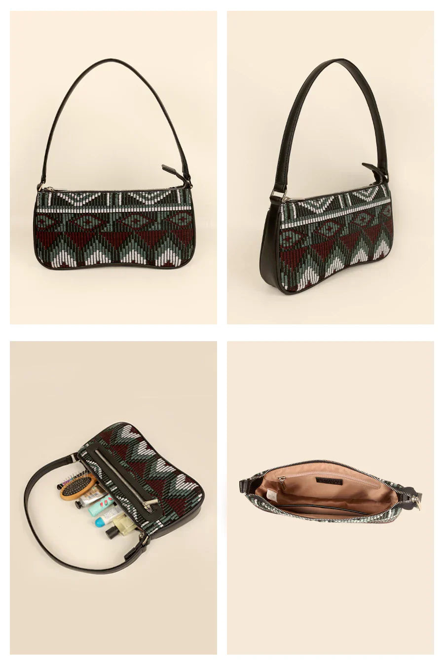 Emily Handloom Shoulder Bag