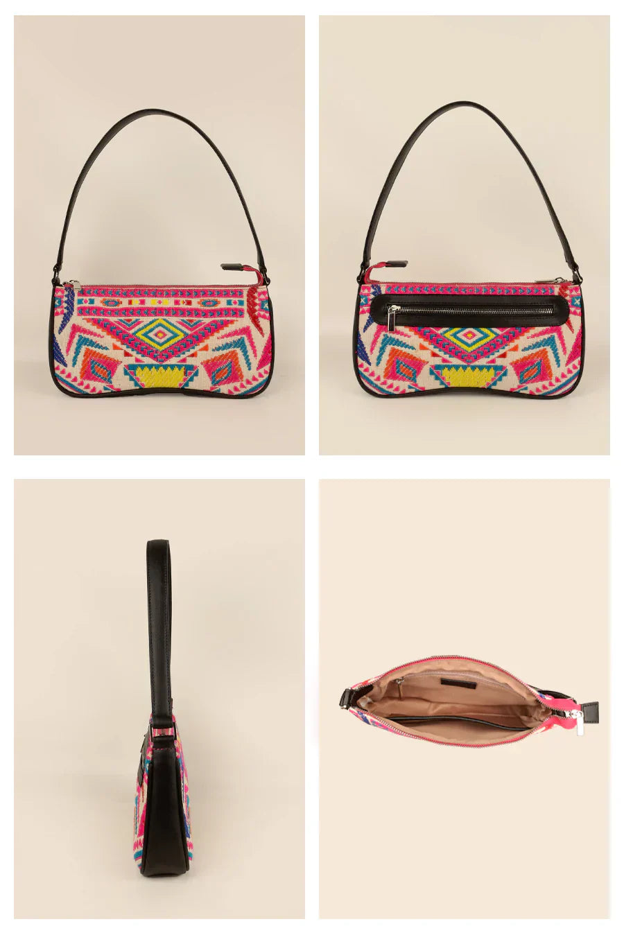 Emily Handloom Shoulder Bag