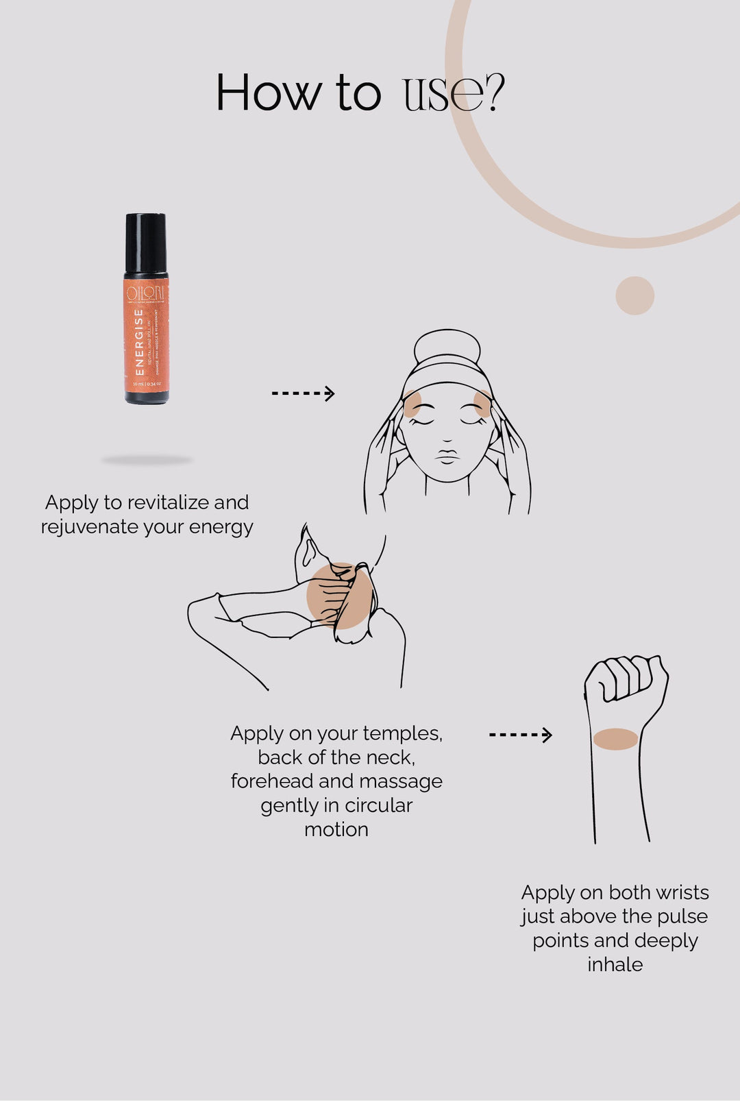 Energise – Revitalising Roll on  - 10 ml