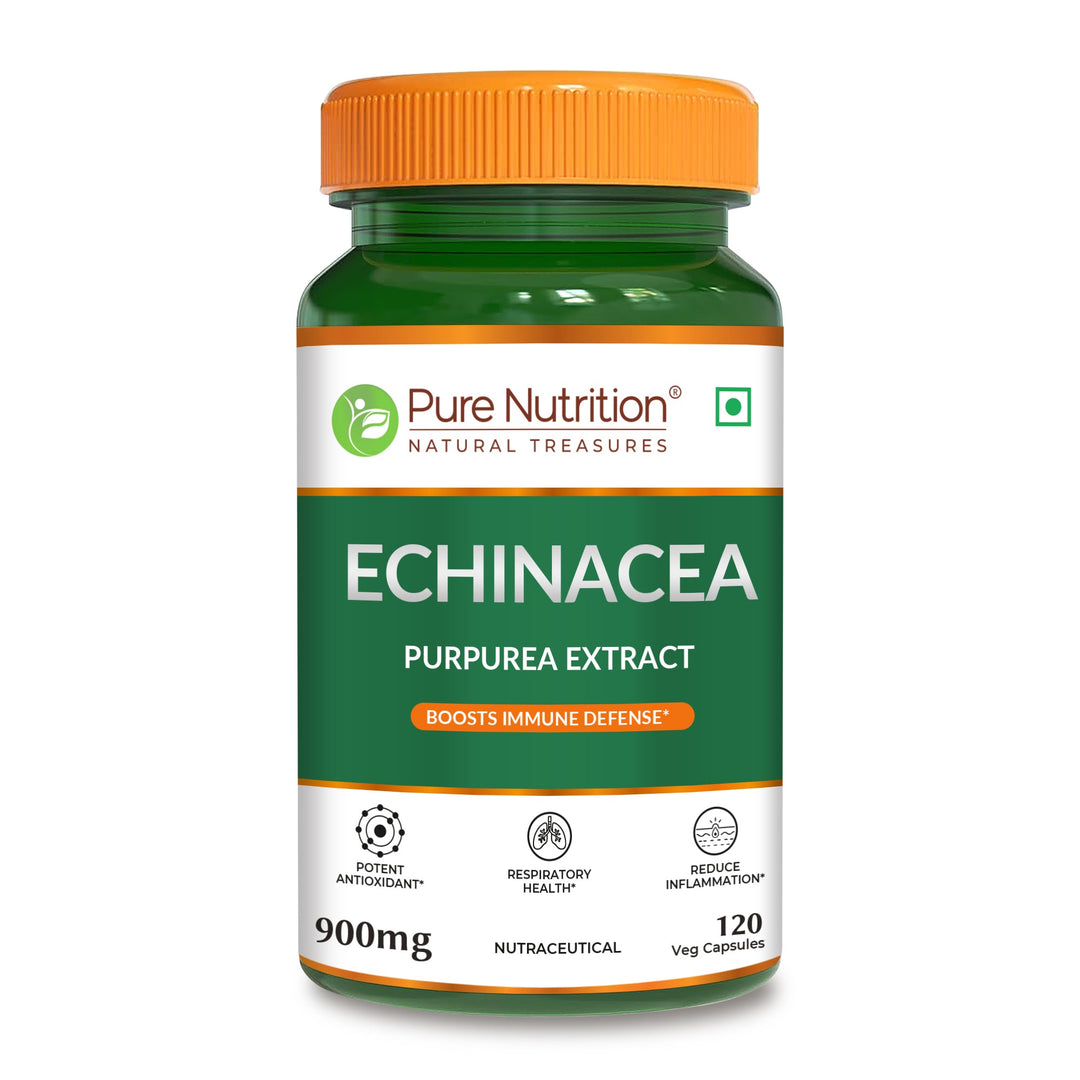 Echinacea Extract Capsules  120 Count | Immune Boost & Antioxidant Support