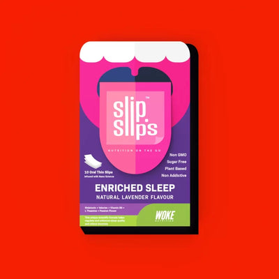 Enriched Sleep Oral Strips | Fall Asleep Fast, Wake Up Refreshed | 10 Slips