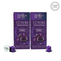 The Bean Co Roasters Estremo Aluminium Coffee Capsules | Combo Pack