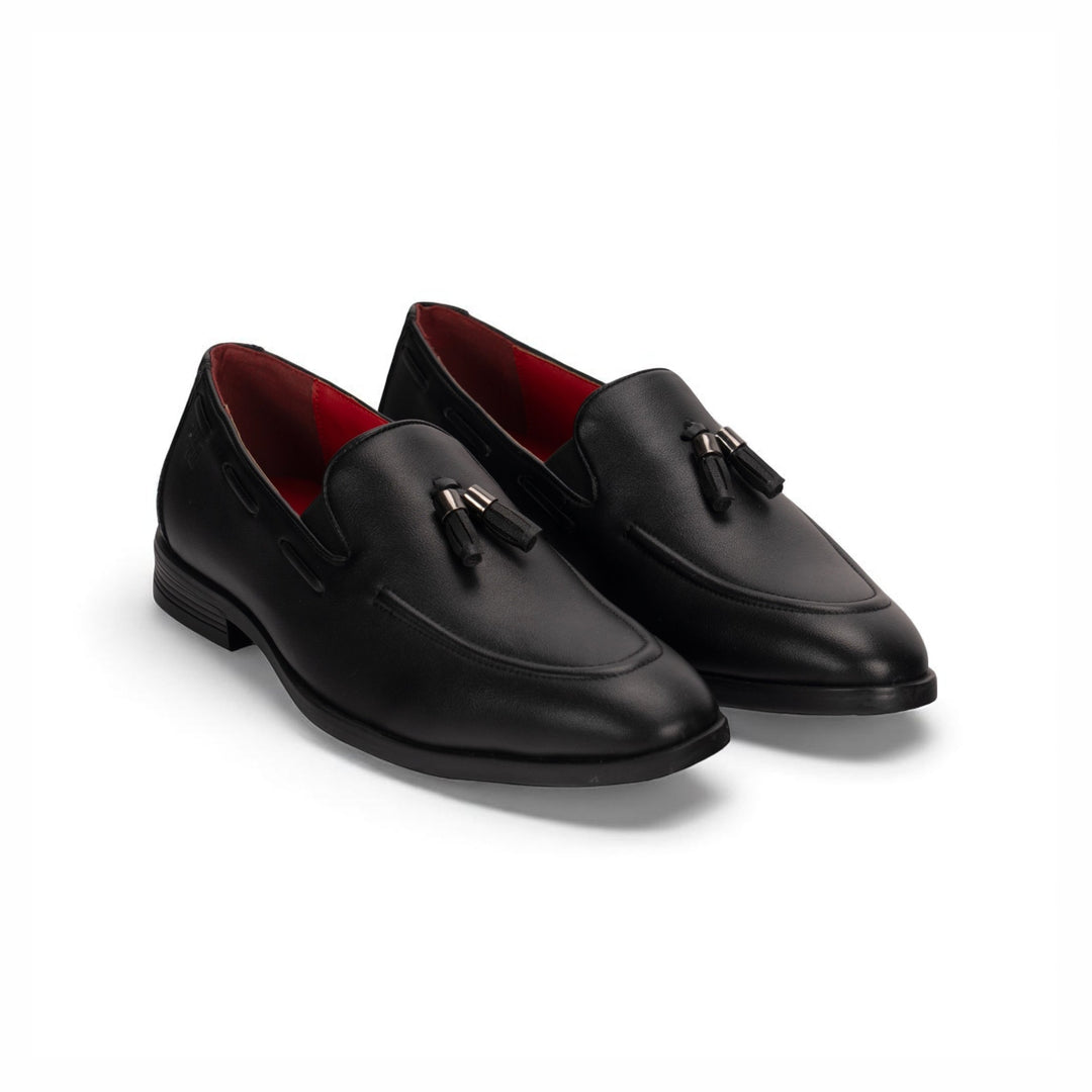 Tassel Tux Black Tassel Loafers
