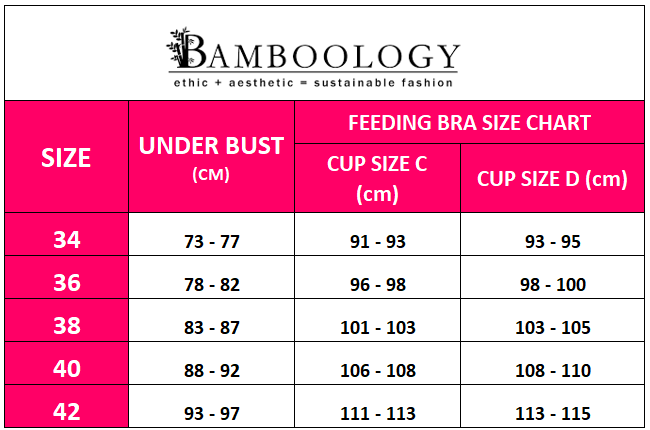 Bamboo Fabric Nursing Bra | Maternity Bra for Breastfeeding Women | Baby Pink
