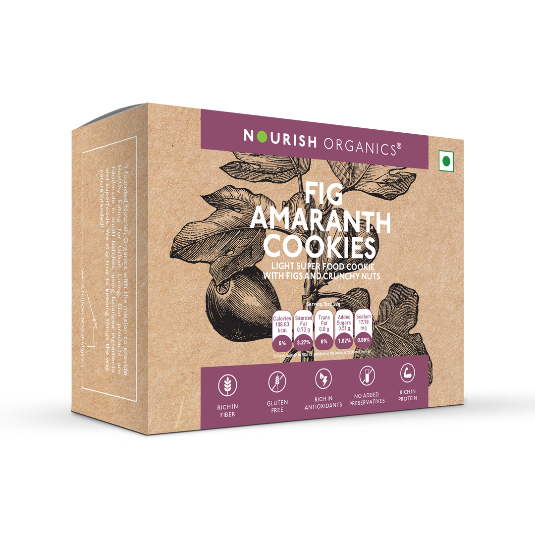 NOURISH ORGANICS Fig Amaranth Cookies