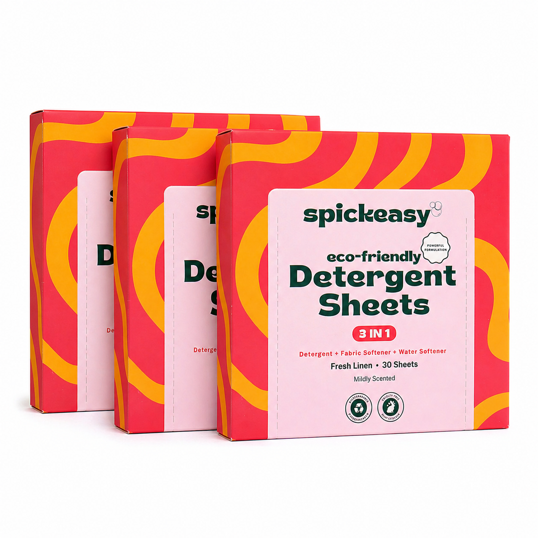 Spickeasy 3 in 1 Detergent Sheets - Fresh Linen - 30 Sheets