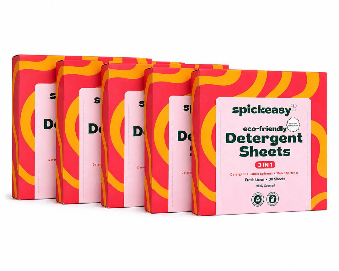 Spickeasy 3 in 1 Detergent Sheets - Fresh Linen - 30 Sheets
