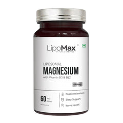 LipoMax Liposomal Magnesium 440mg with Vitamin D3 & B12