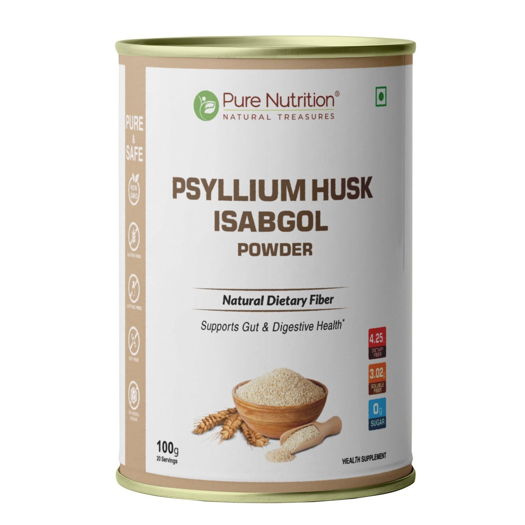 Easy Gut Combo: Progut 50 Billion CFU Probiotics + Psyllium Husk Isabgol Powder