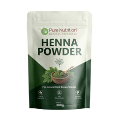 Pure Nutrition Henna Powder for Natural Hair Coloring | Herbal Hair Care
