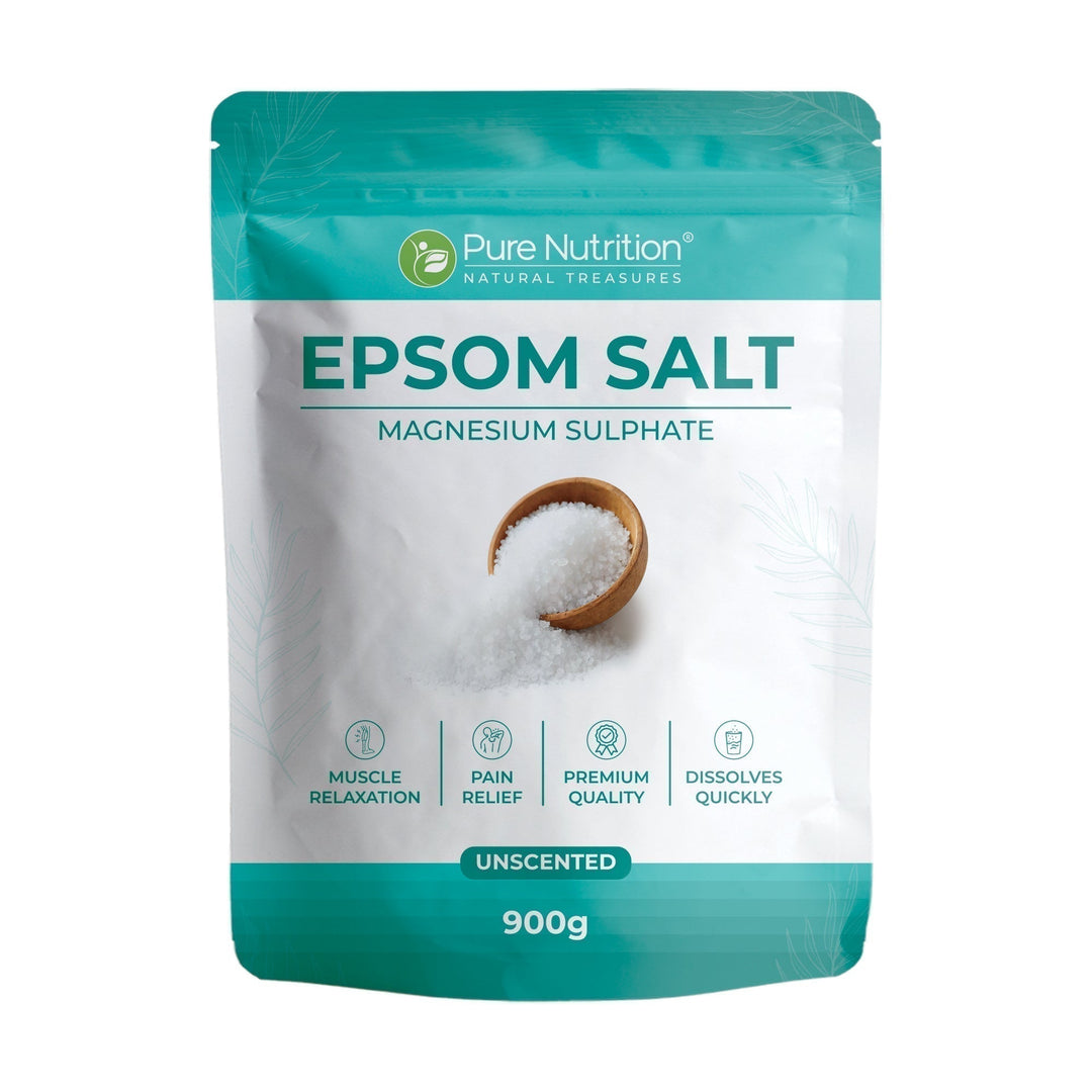 Epsom Salt 100% Magnesium Sulphate | Muscle Relaxation & Bath Soak | 400g