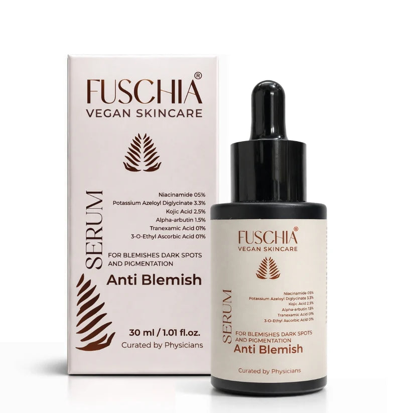 Fuschia Vegan Anti Blemish Face Serum