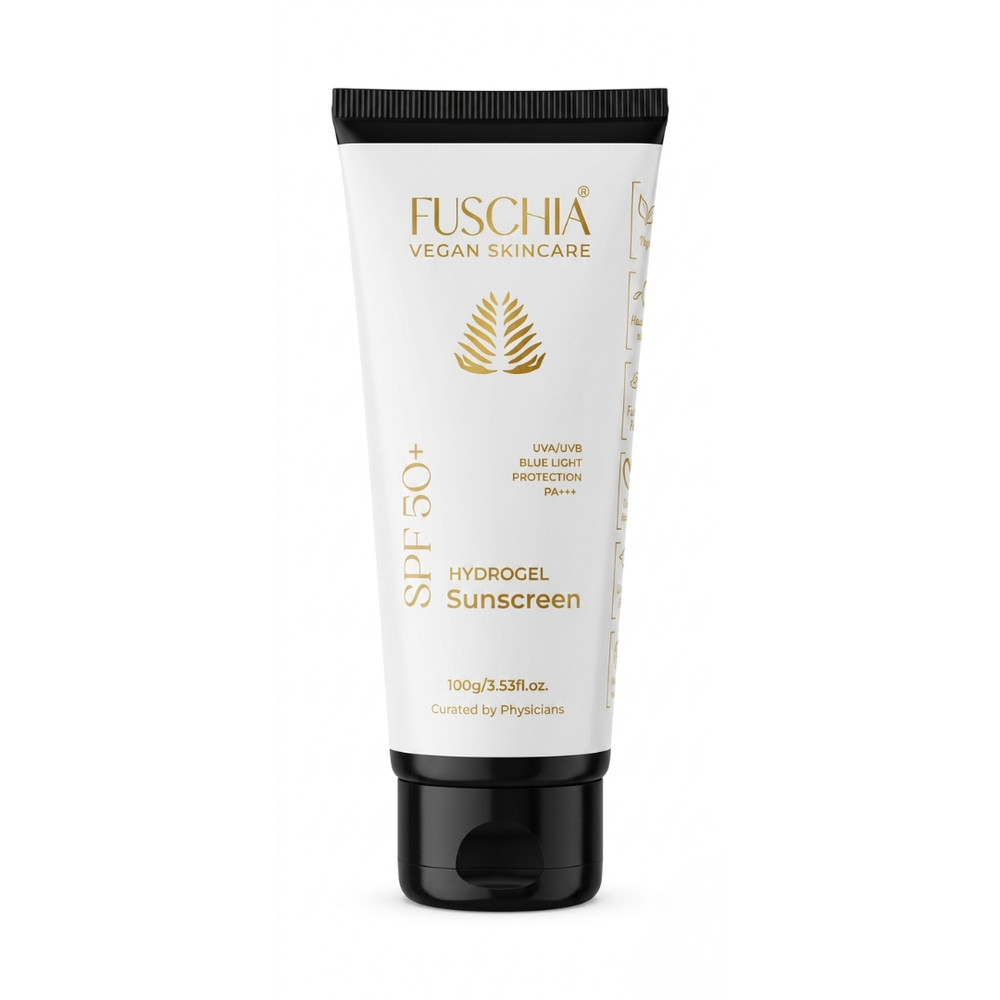 Vegan Hydrogel Sunscreen with SPF 50+ | UVA/UVB Protection | Blue Light Protection | PA+++