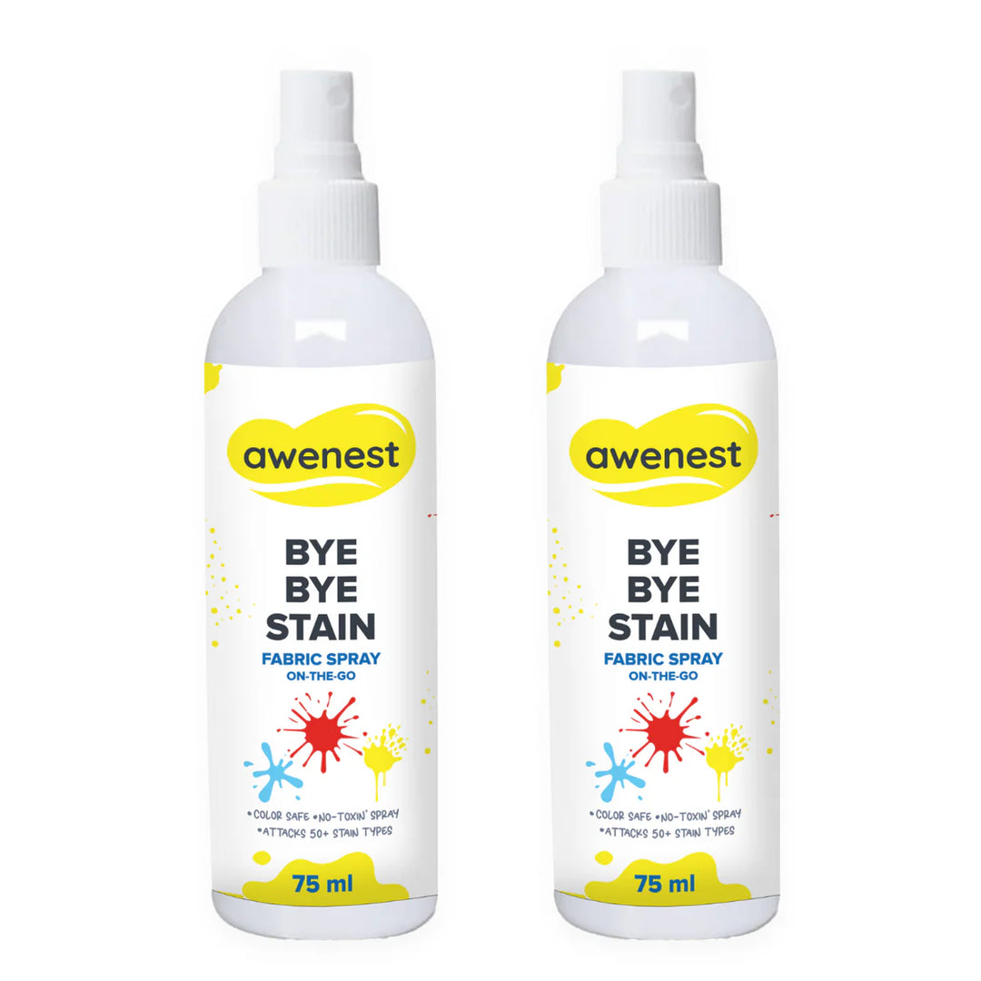 Instant Food Stain Remover Fabric Spray - awenest Bye Bye Food Stain, works on 50+ Food and Blood Stains on-the-go for combos