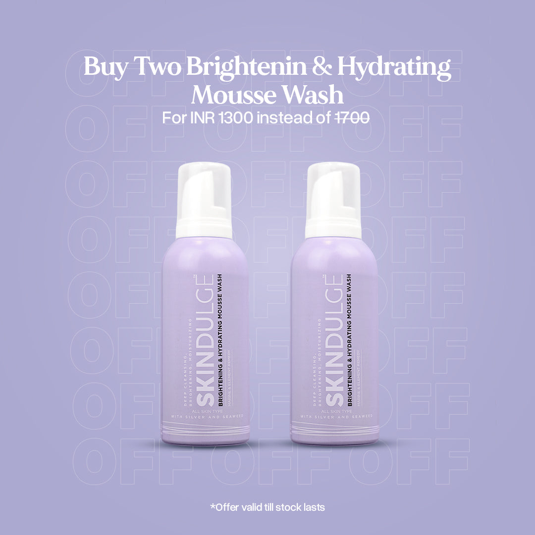 Brightening & Hydrating Mousse Facewash (100ml)