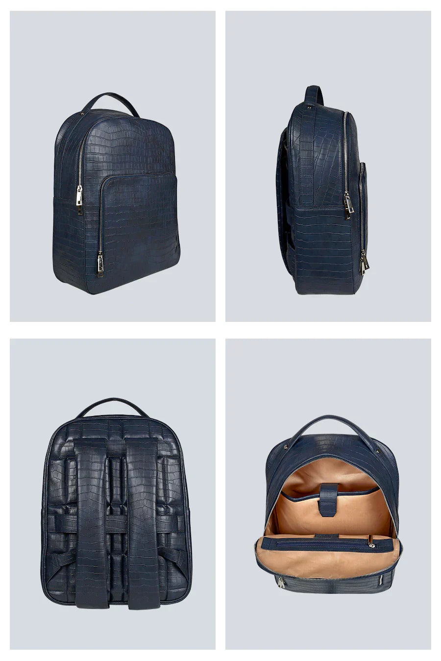 The House of Ganges - Alexa Vegan Leather Backpack