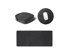 Felt Desk Trio Bundle(Black,Blue)