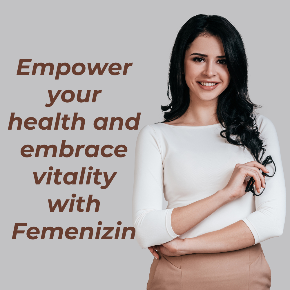 Femenizin - 60 Vegetarian Capsules | Premium Daily Vitality and Wellness Supplement for Women