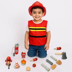 Wudly - Fire Fighter Set - 14 Pieces