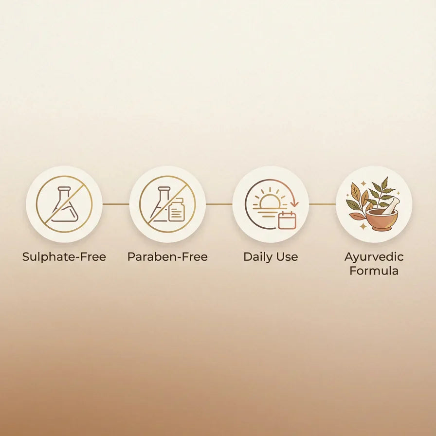 Svarasa Root Cleanse Daily Use Shampoo