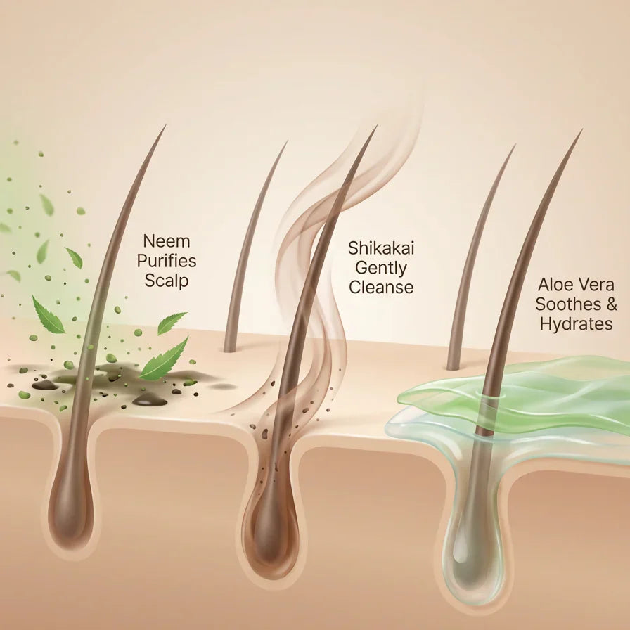 Svarasa Root Ritual Kit for Hair Growth