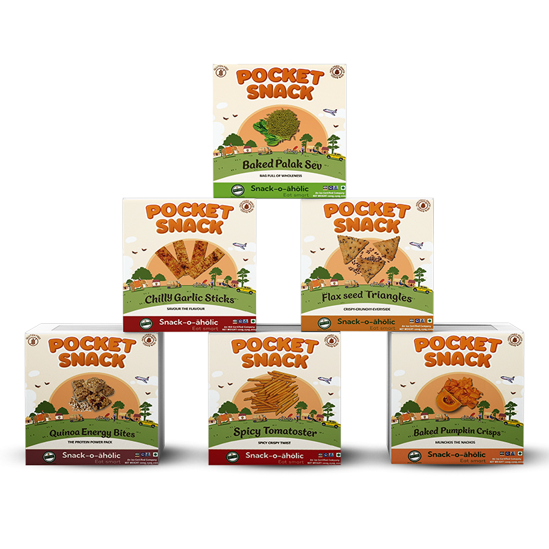 Snack-O-Aholic Pocket Snacks Combo