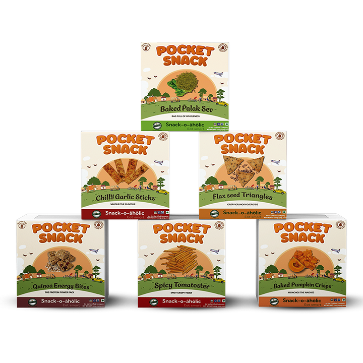Snack-O-Aholic Pocket Snacks Combo