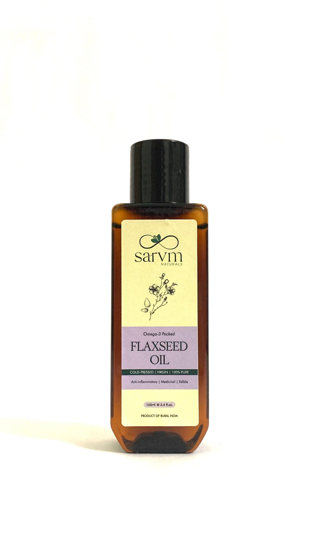 Flaxseed Oil - Cold Pressed 100ml