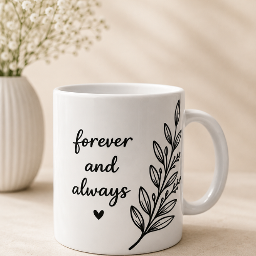 Toujours Nous – Romantic Ceramic Mug