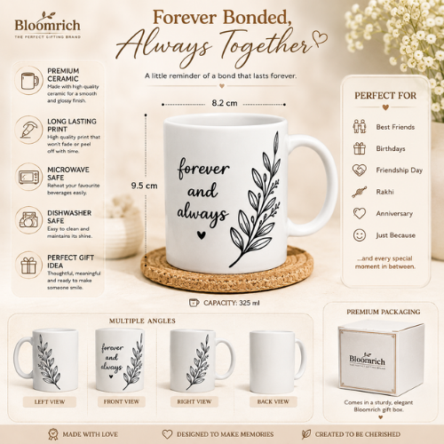 Toujours Nous – Romantic Ceramic Mug