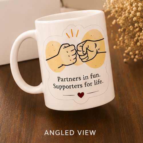 Freunde furs Leben – Friendship Ceramic Mug