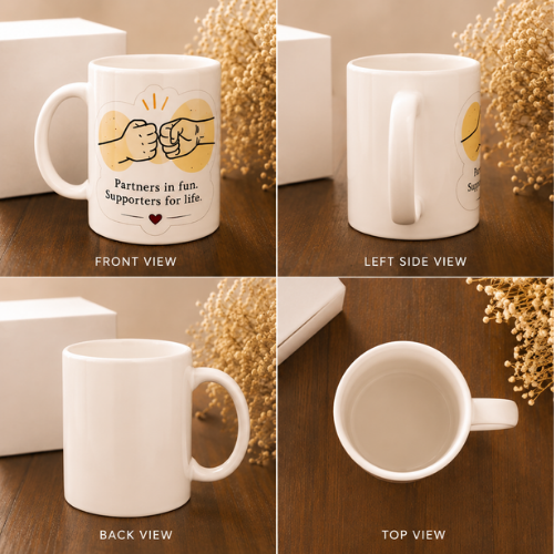 Freunde furs Leben – Friendship Ceramic Mug