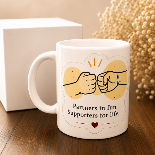 Freunde furs Leben – Friendship Ceramic Mug