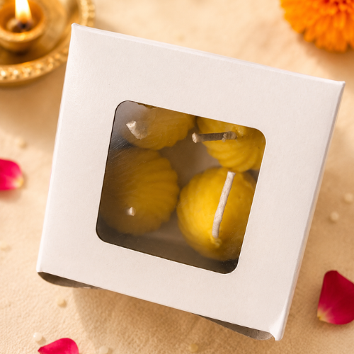 Modak Licht – Set of 4 Festive Modak Candles