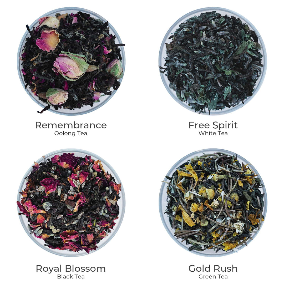 Celesté Floral Tea Selection (Pack of 4) - 40 grams
