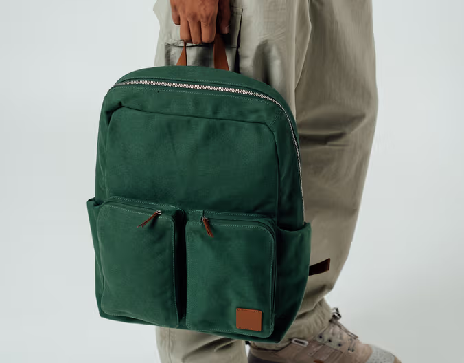 Field Backpack(Beige , Clove,  Forest Green,  Green , Mint,  Mustard,Navy,Red)